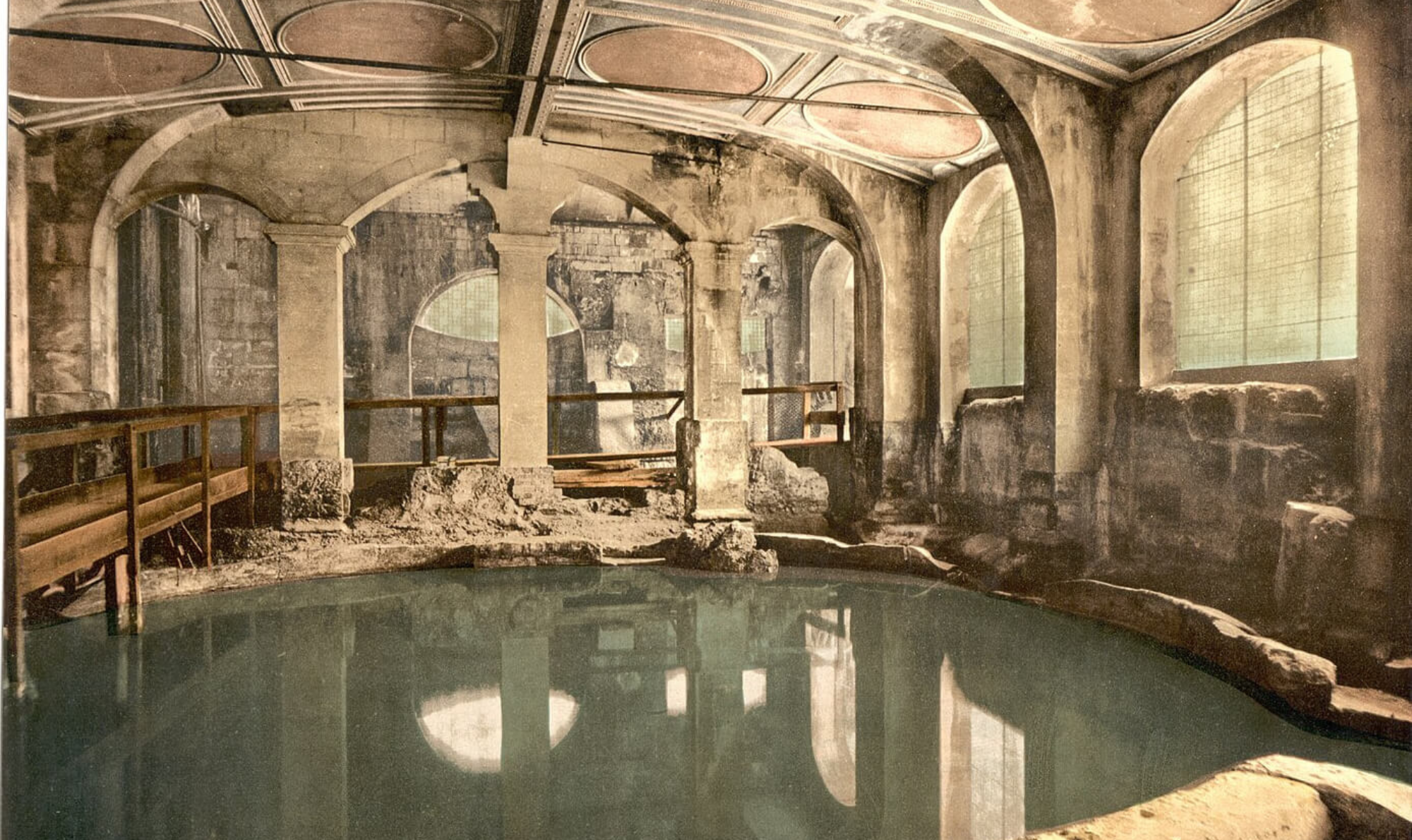 Bath-airport-transfers providing convenient access to the historic Roman Baths in Bath