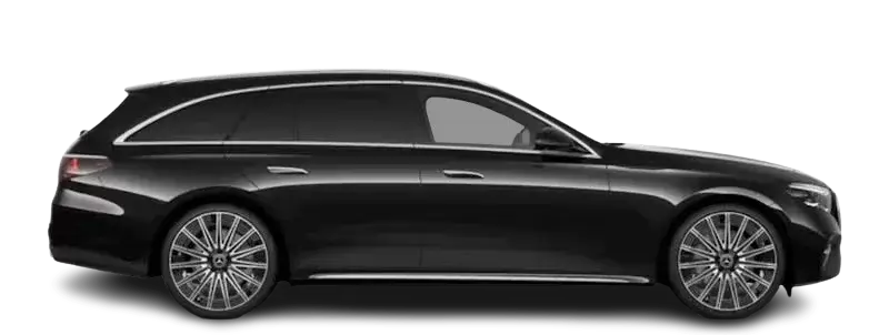 Black executive estate chauffeur car for premium travel – Xverso UK