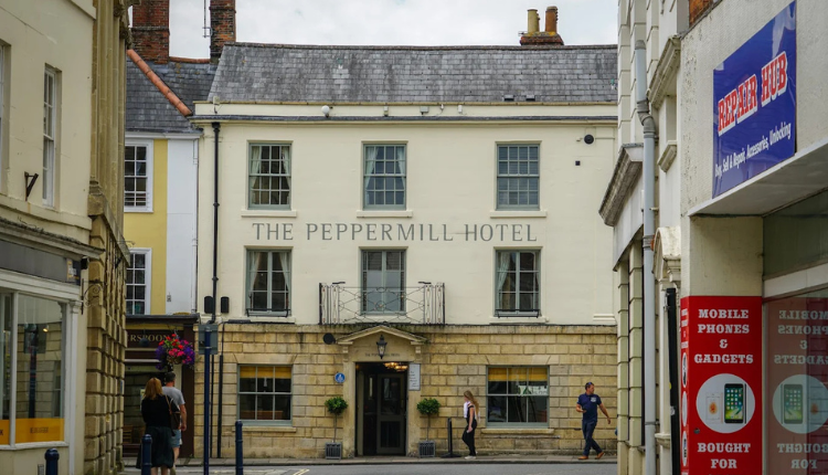 The Peppermill Restaurant with Rooms in Devizes, a stylish boutique hotel and restaurant in a historic town centre building
